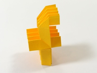 Origami Letter  'f'