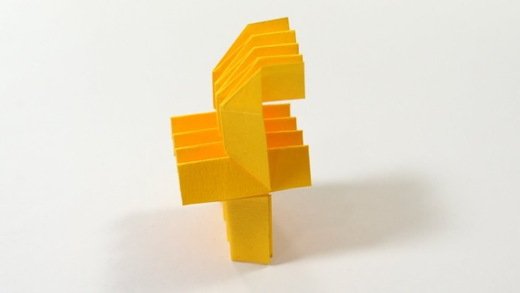 Origami Letter  'f'