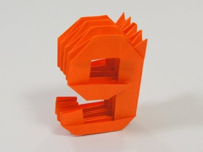 Origami Letter 'g'