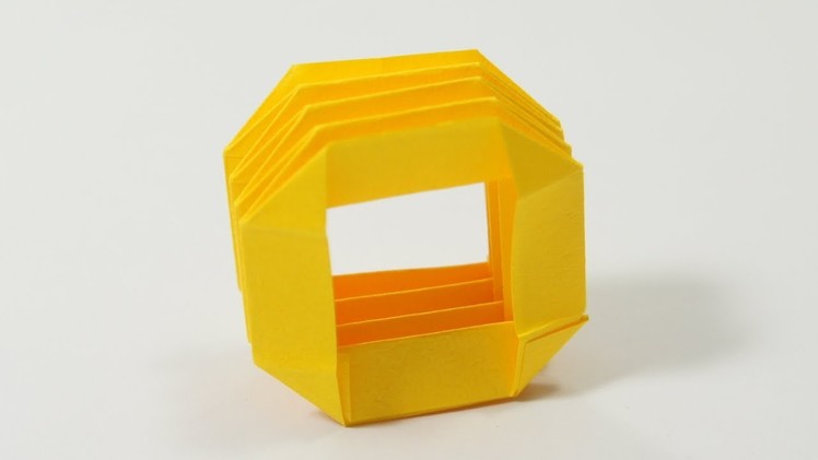 Origami Letter 'o'