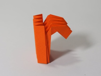 Origami Letter 'r'