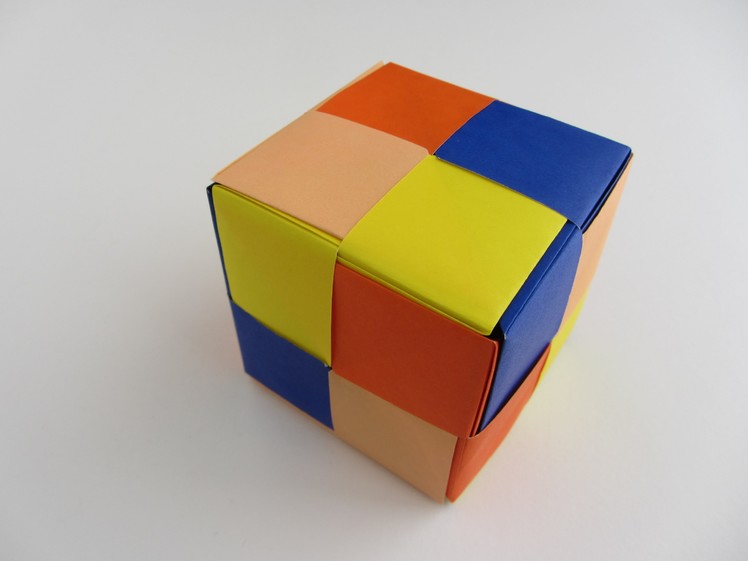 Origami Modular Sonobe Large Cube