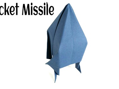 Origami Paper - Rocket  Missile (3D)!!