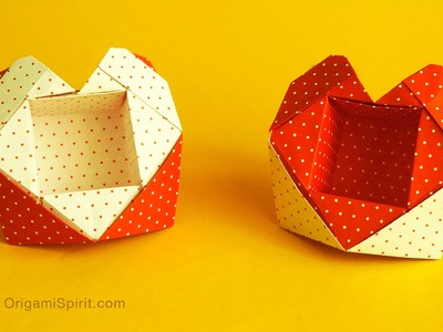 Origami Valentine Heart-Box