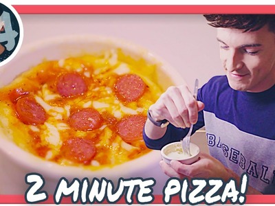 2 MINUTE PIZZA IN A MUG! 