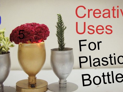 5 Creative Uses For Empty Plastic Bottles