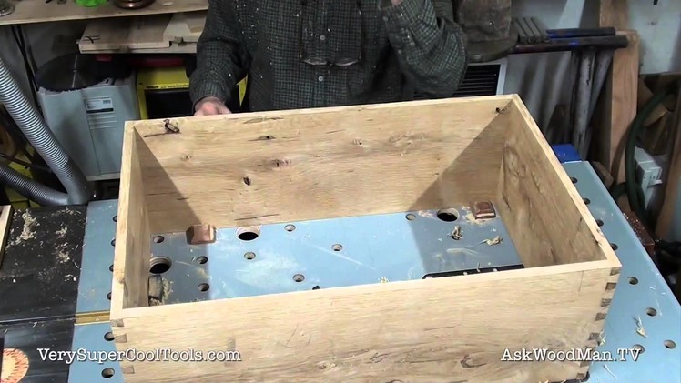 889. DIY Welding Cart –Routing Drawer Bottom Dado