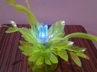 Best Out of Waste Plastic Mini Decorative lamp