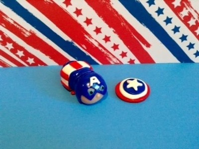 Captain America Tsum Tsum with magnetic shield