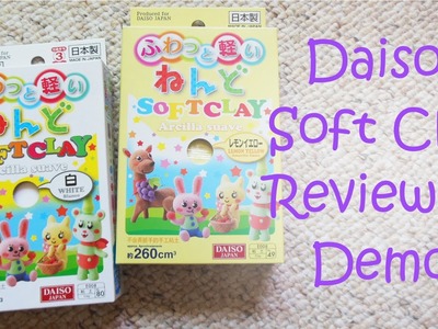 Daiso Soft Clay Review & Demo