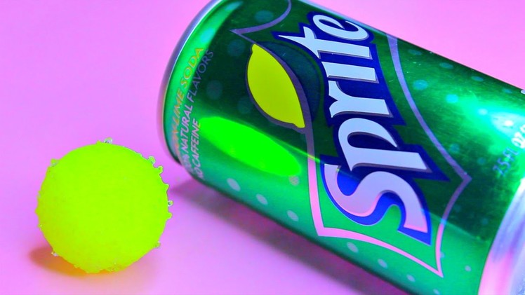 DIY Bouncy Ball Made With SPRITE!