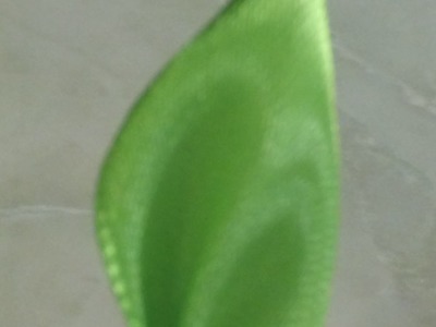 Green Petals taper-D.I.Y Kanzashi Petals Taper, How to make petals taper, Kelopak bunga lancip