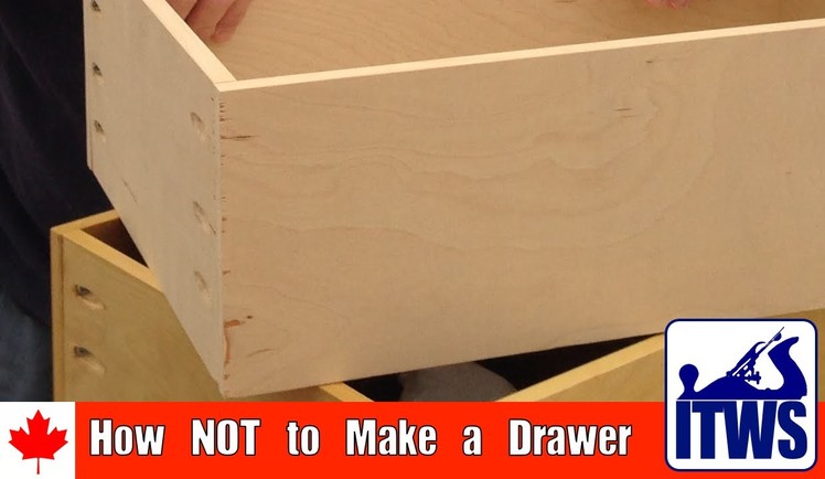 How NOT to Make a Drawer
