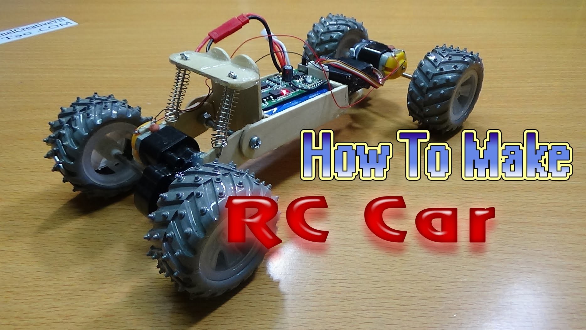how to make rc car