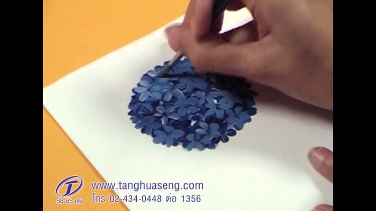 How to paint hydrangea