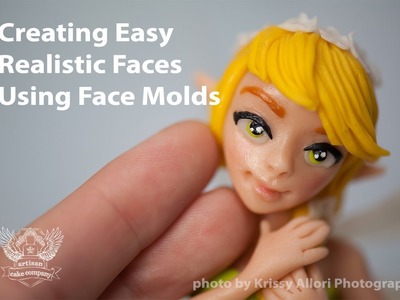 How to sculpt a face using molds