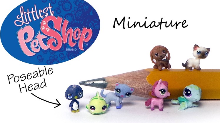Littlest Pet Shop Inspired Polymer Clay Tutorial (W. Poseable Head)