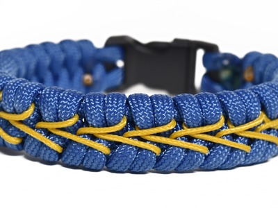 Make the Center Stitched Fishtail Paracord Bracelet - BoredParacord.com
