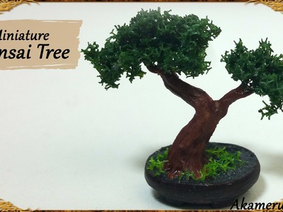 Miniature Bonsai Tree - Polymer Clay Tutorial