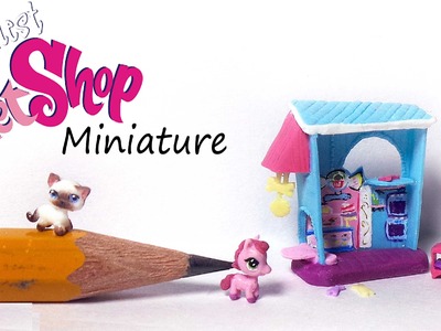 Miniature Littlest Pet Shop Inspired Polymer Clay Tutorial - Pet&Bakery Playset