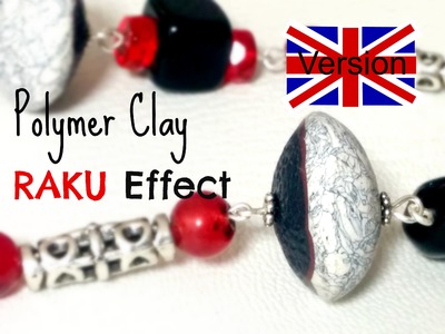 RAKU effect - Polymer clay tutorial English version