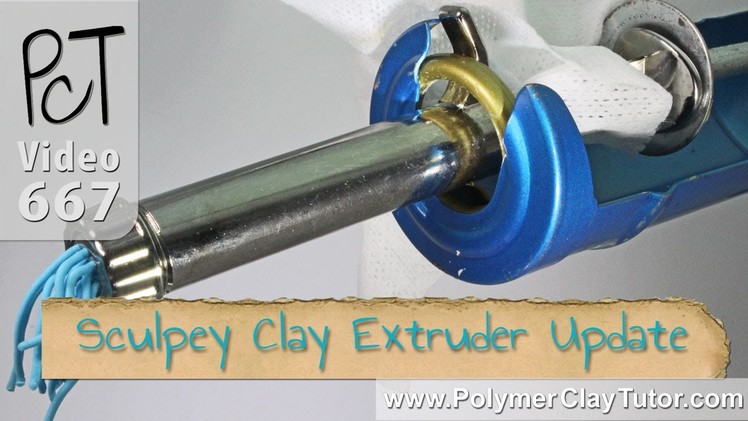 Sculpey Clay Extruder - Tips for Easier Extruding