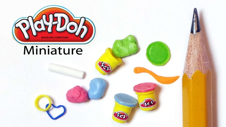 Tiny Play-Doh Inspired Polymer Clay Tutorial