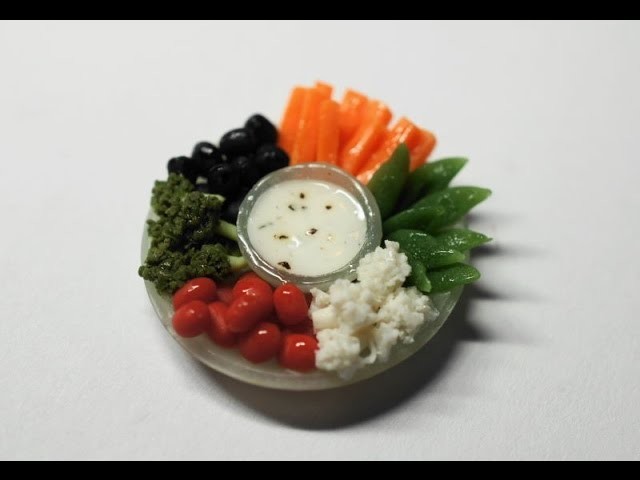 Vegetable Platter Tutorial for Polymer Clay