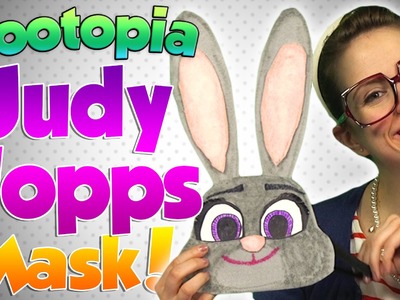 Zootopia - Judy Hopps Mask DIY Craft | Arts and Crafts with Crafty Carol at Cool School