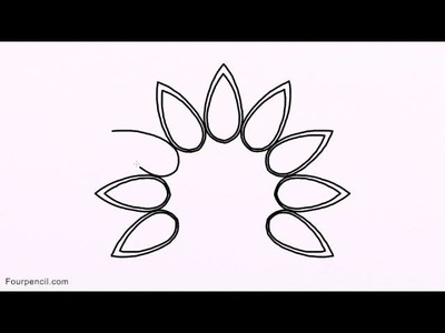 3048 how to draw peacock easy drawing for kids step by step