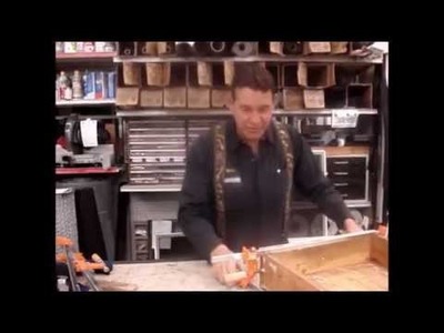 How to Glue Broken Drawer with Clamps for Permanent Repair