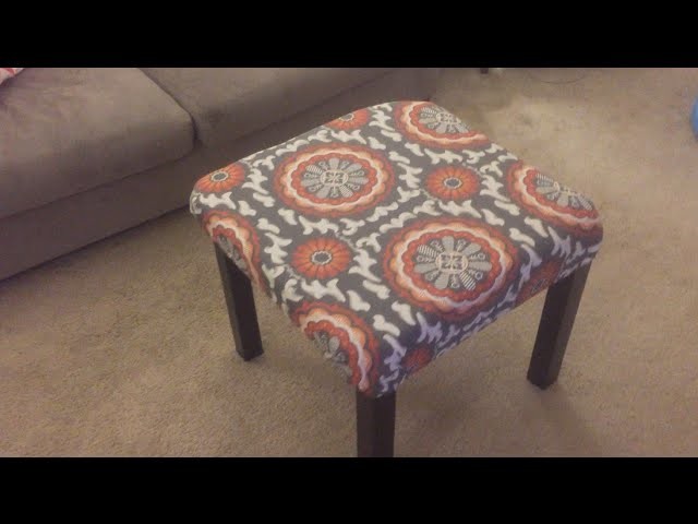 How to Make a Custom Ottoman for Under $15