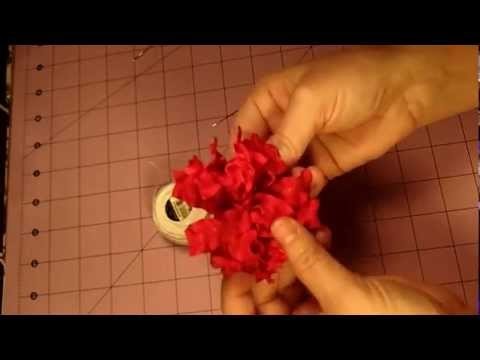 How To Make a Ruffle Ribbon Firecracker Hair Bow (Simple)