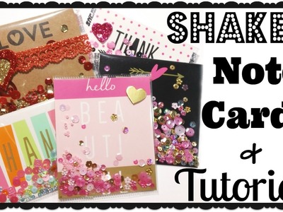 Shaker Note Cards + Tutorial!