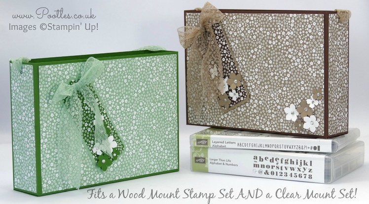 Super Huge Bag for Stampin' Up! Wood & Clear Mount Stamp Sets