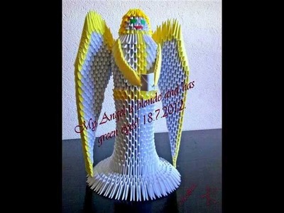 3D Origami Angel Tutorial