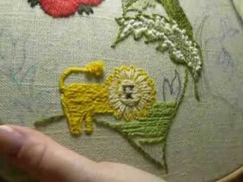 Crewel Embroidery by the Nacient Needle - Woodland In Wool