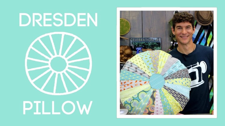 Dresden Template Pillow: Easy Sewing Tutorial with Rob Appell of Man Sewing
