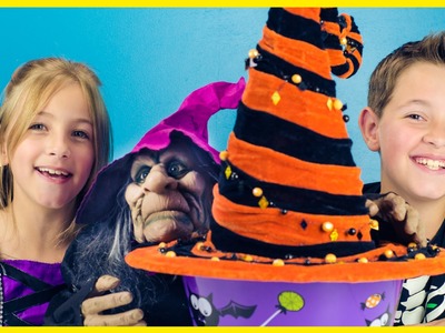 HALLOWEEN WITCH HAT BUCKET SURPRISE + TALKING WITCH! BLING BAGS MLP LEGO MONSTER POOPER | PLP TV