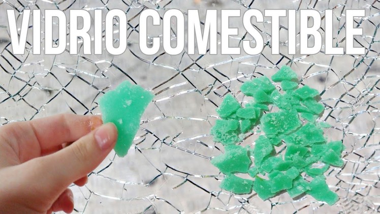 Haz vidrio falso comestible - Tutoriales Belen