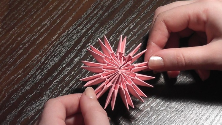 How how to make the base of models 3D origami
