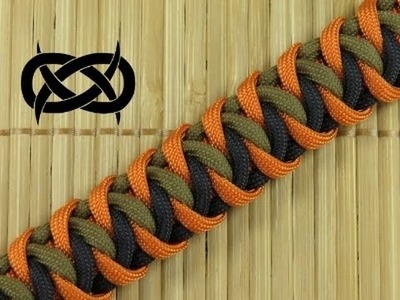 How to make a Cascading Ladders Bar Paracord Bracelet