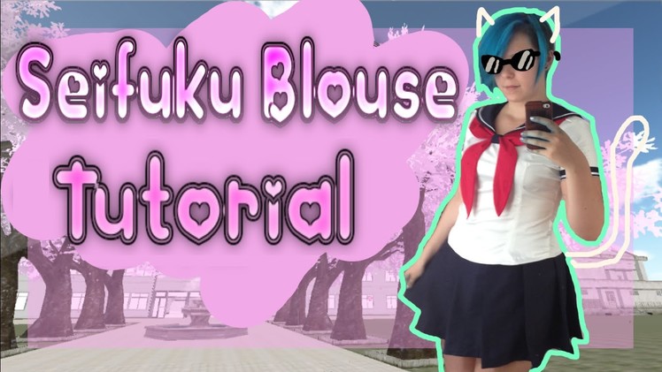 How To Make A Fitted Seifuku Blouse - Yandere-chan Cosplay