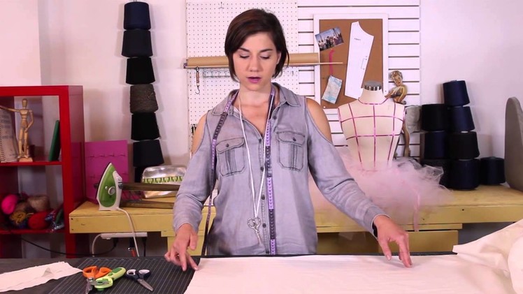 How To Sew - How to Cut Fabric