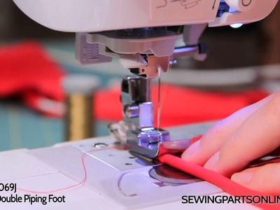 How to Use a Double Piping Foot