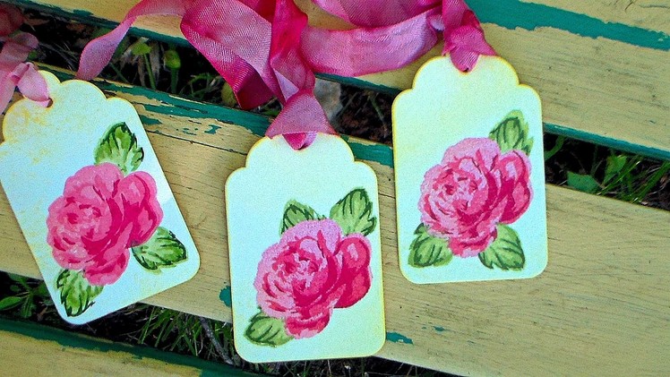 How To Use Altenew Layered Stamps {cute tags!}