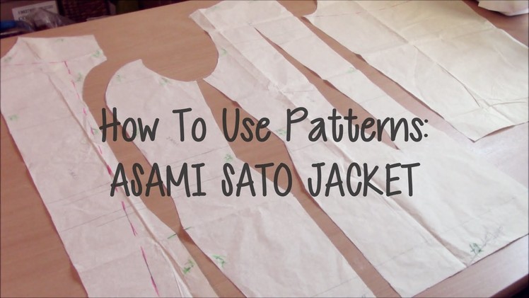 How To Use Patterns: Asami Sato JACKET | Cosplay Tutorial