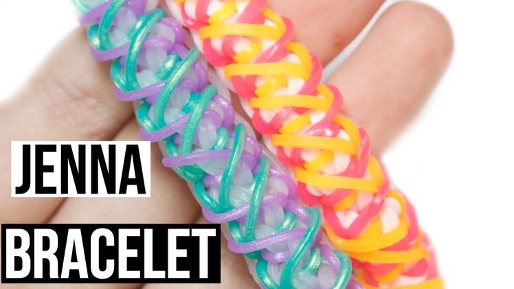 Jenna Bracelet | Rainbow Loom Tutorial | One Loom