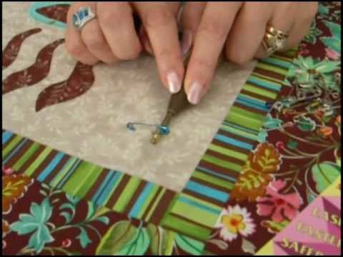 Pat Sloan's Tip #3 Pin Basting for Quilting
