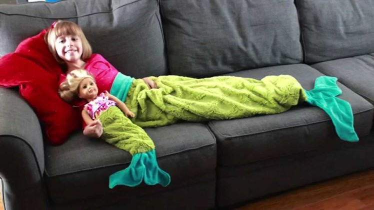 Sew A Mermaid Tail Blanket